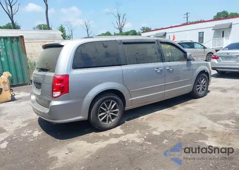2017 Dodge Grand Caravan Sxt из США, поврежденный, VIN 2C4RDGCG8HR801974